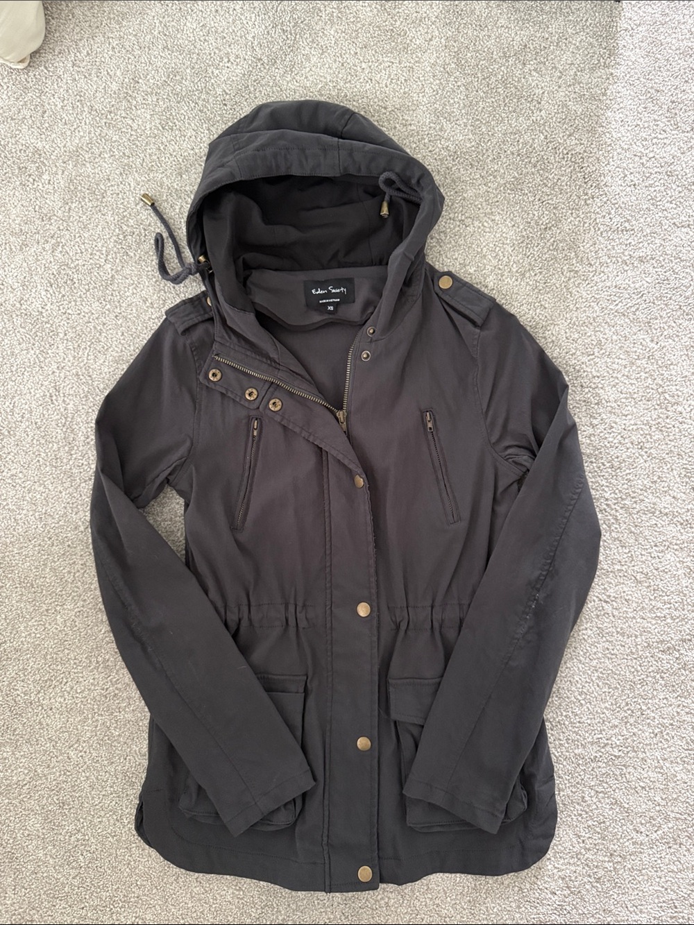 Women's Hooded Utility Jacket